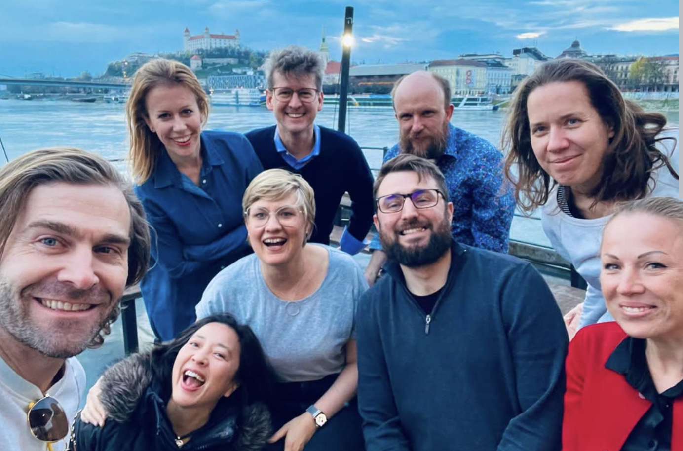 Volt team in Bratislava